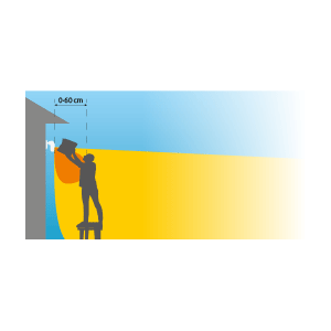 SATEL CZUJKA RUCHU ZEW. OPAL GY, BEZ UCHWYTU (SZARA)