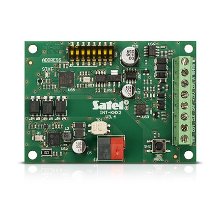 SATEL MODUŁ INTEGRACJI Z SYSTEM. KNX INT-KNX-2