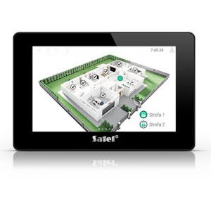 SATEL Manipulator z ekranem dotykowym 7" INT-TSH2R-B czarny