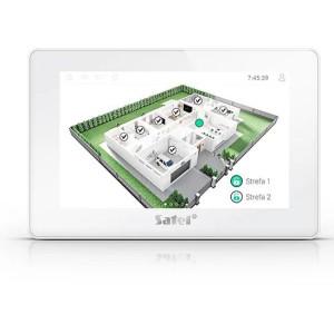 SATEL Manipulator z ekranem dotykowym 7" INT-TSH2R-W biały