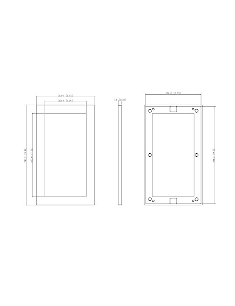 RAMKA DO MODUŁÓW WIDEODOMOFONOWYCH DAHUA VTM125