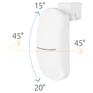 SATEL DUALNA CZUJKA RUCHU PIR+MW SLIM-DUAL-LUNA-PET