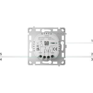 AJAX Włącznik światła LightCore Crossover vertical