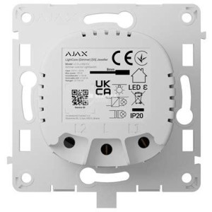 AJAX Włącznik światła LightCore Dimmer vertical (white)