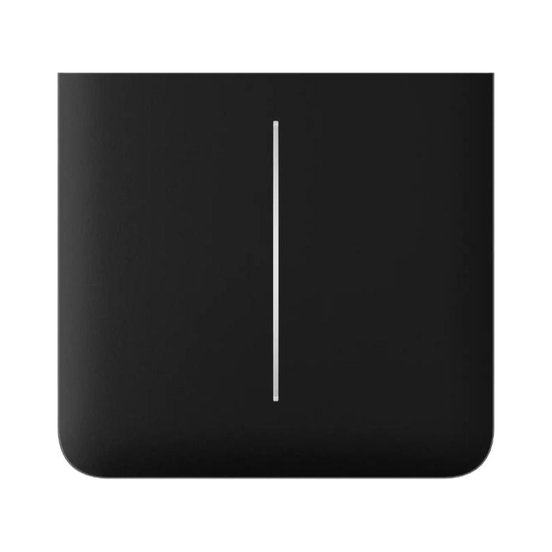 AJAX Przycisk SideButton (2-gang) vertical (black)