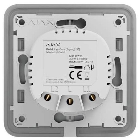 AJAX Włącznik światła LightCore gang way