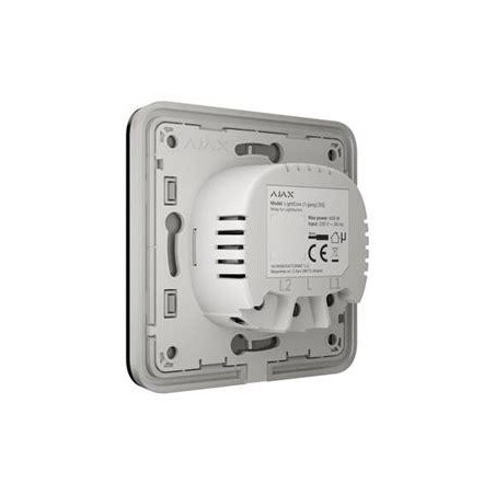 AJAX Włącznik światła LightCore (2-gang/2-way) vertical