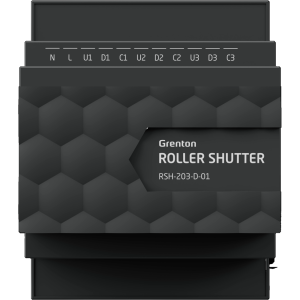 GRENTON - ROLLER SHUTTER x3, DIN, TF-Bus ( 2.0 )