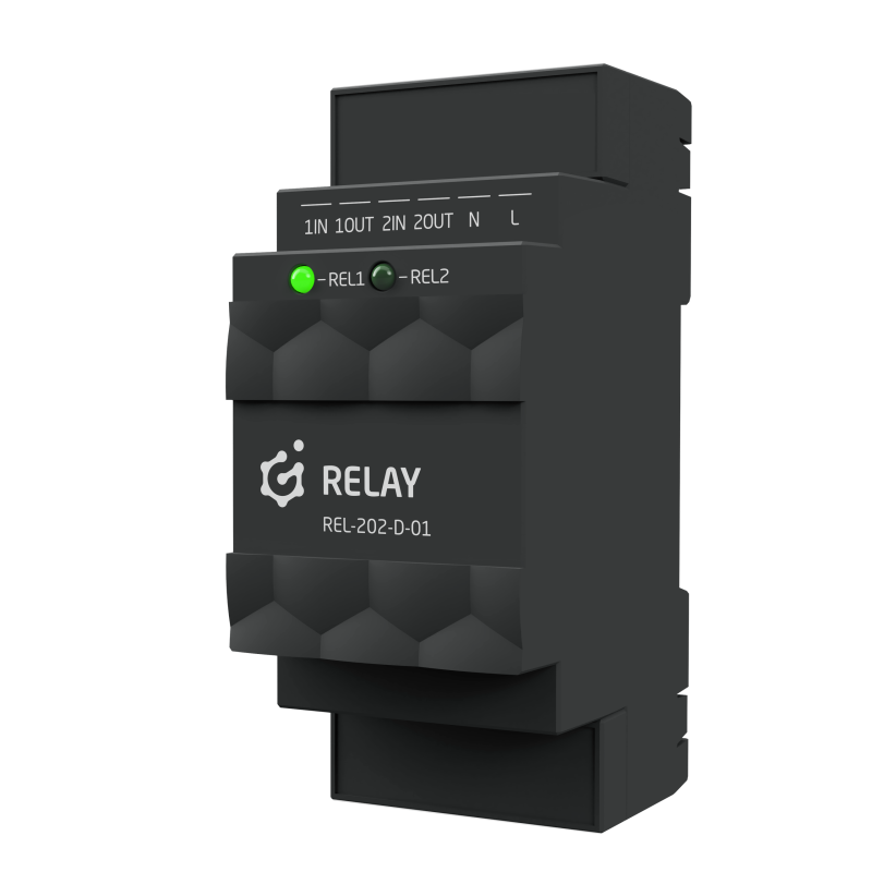 GRENTON - RELAY 2HP, DIN, TF-Bus (2.0)