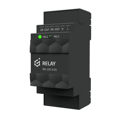 GRENTON - RELAY 2HP, DIN, TF-Bus (2.0)
