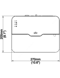 NVR301-08LX-P8-BLACK