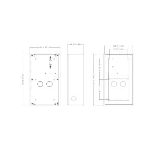 PUSZKA PODTYNKOWA DAHUA VTM127