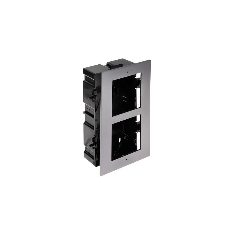 Ramka z puszką do montażu podtynkowego 2-modułowa HIKVISION DS-KD-ACF2(Plastic)