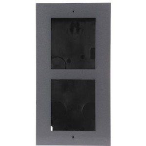 Ramka z puszką do montażu podtynkowego 2-modułowa HIKVISION DS-KD-ACF2(Plastic)