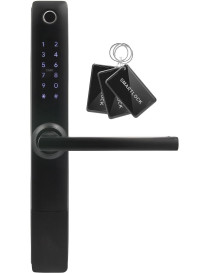 Klamka z kontrolerem dostępu EURA ELH-20H4 Black