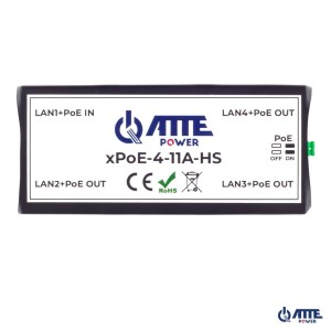 Switch PoE 4 portowy xPoE-4-11A-HS