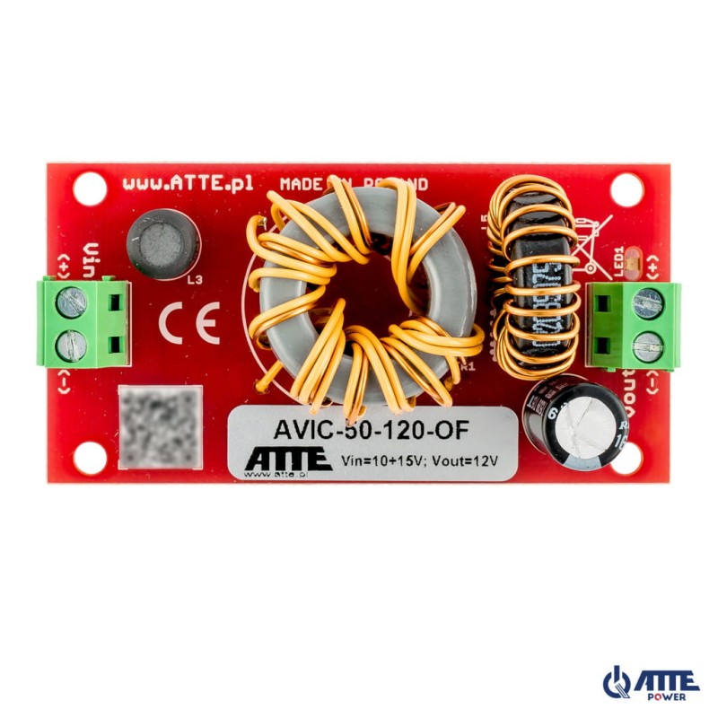 Izolowany moduł do zasilania rejestratora AVIC-50-120-OF