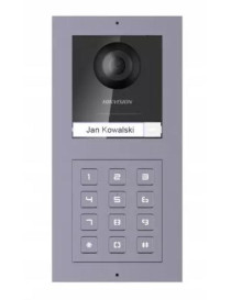 Panel bramowy modułowy Hikvision kamera + szyfrator