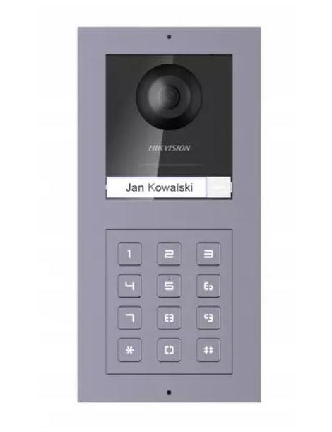 Panel bramowy modułowy Hikvision kamera + szyfrator