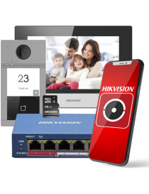 ZESTAW WIDEODOMOFONOWY HIKVISION DS-KIS604-S(C)(O-STD)/eu