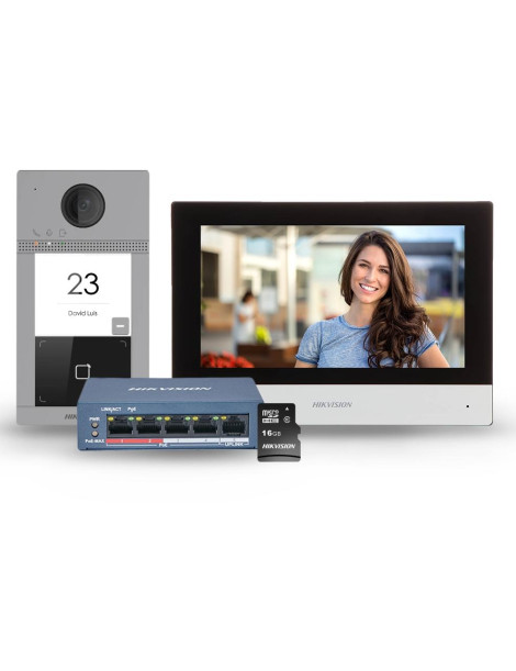 ZESTAW WIDEODOMOFONOWY HIKVISION DS-KIS604-S(C)(O-STD)/eu