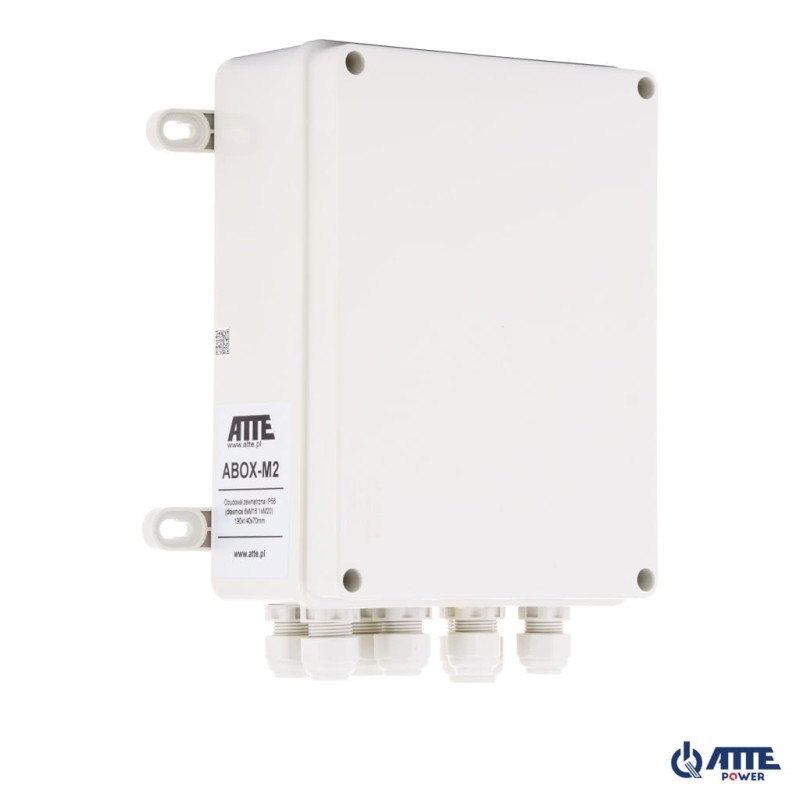 Obudowa zewnętrzna, IP56, 190x140x70mm ABOX-M2