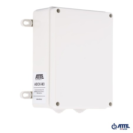 Obudowa zewnętrzna, IP55, 190x140x70mm ABOX-M3