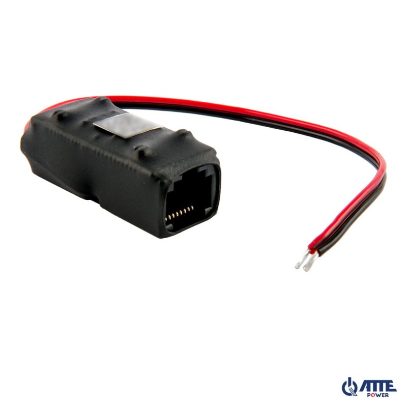Adapter PoE PASSIVE 1 kanałowy 10/100 ATTE AEPI-1-10-HS