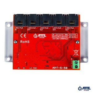 ATTE Power APT-5-50 Switch PoE 5 portowy