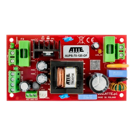 ZASILACZ BUFOROWY IMPULSOWY ATTE AUPS-70-120-OF