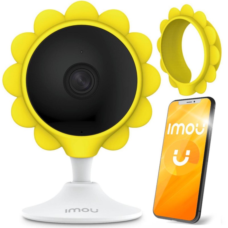KAMERA IP IMOU Cue 2 IPC-C22EP-A z pokrowcem silikonowym żółtym