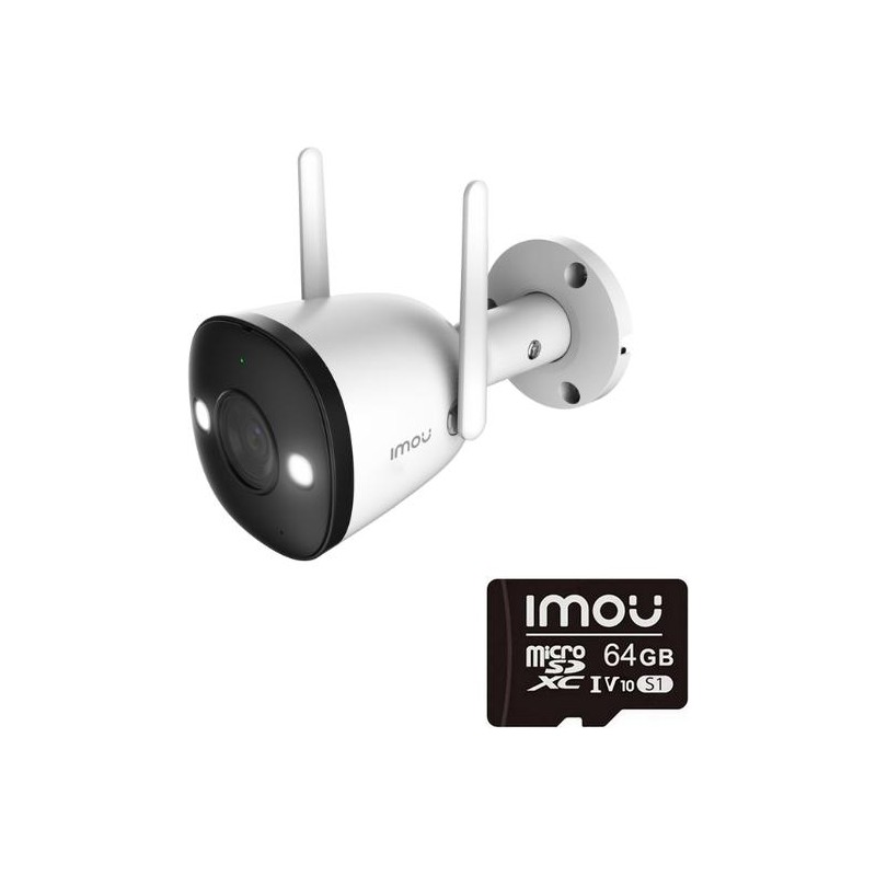 Kamera IP Imou Bullet 2 4MP IPC-F42FEP z kartą pamięci 64GB