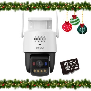 Kamera IP Imou Titan Pro 6MP Aurora Wi-Fi PoE z kartą pamięci 64GB