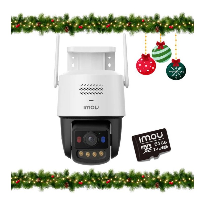 Kamera IP Imou Titan Pro 6MP Aurora Wi-Fi PoE z kartą pamięci 64GB