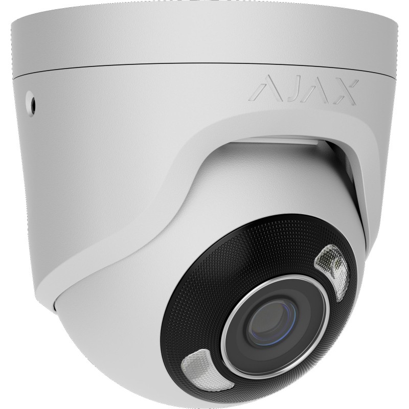 Ajax Kamera HL - kopułka (metalowa) TurretCam (8 Mp/2.8 mm) (8EU) - white