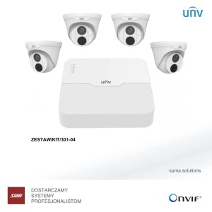 ZESTAW 4-Kamerowy 2MP EasyStar UNV
