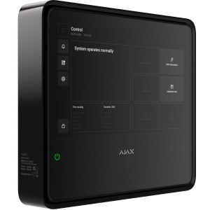 Ajax EN54 Fire Hub Jeweller - black