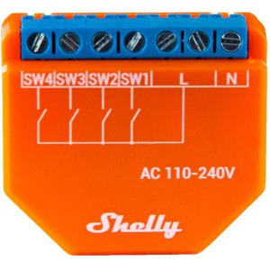 Shelly Plus i4 Kontroler/aktywator scen WIFI