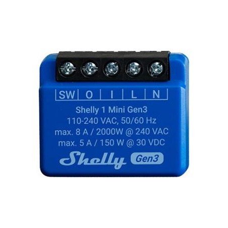 Shelly 1 Mini Gen3