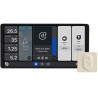 Shelly Wall Display X2 Silver + Blu H&T Ivory