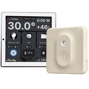 Shelly Wall Display White + BLU H&T Ivory