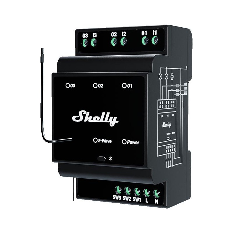 Shelly Wave PRO 3 EU LR