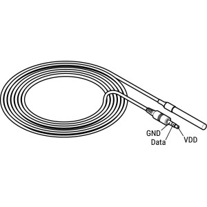 Shelly Temp. Sensor DS18B20 3.5mm jack