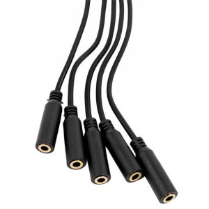 Shelly Splitter 1 to 5 - 3.5mm jack