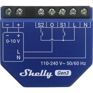 Shelly Dimmer 0/1-10V PM Gen3