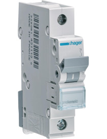 Wyłącznik nadprądowy 6kA , C, 10A, 1P, C10 Hager MCN110E