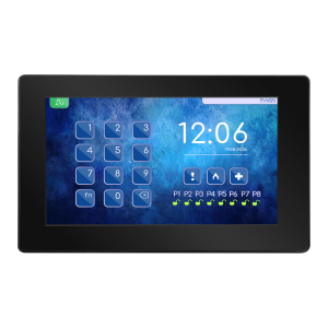 Manipulator PulsON Alarm Touch BUS 7" BL – Dotykowy Panel Grade 2