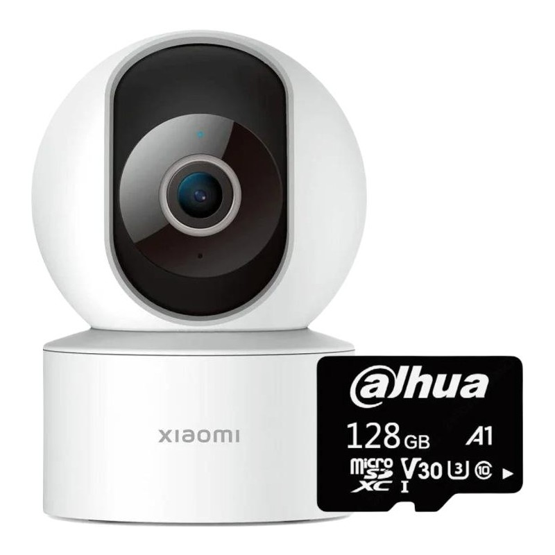 Zestaw Kamera IP Xiaomi C200 + karta pamięci 128GB