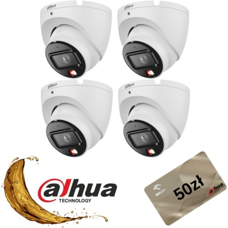 KAMERA IP DAHUA IPC-HDW1639T-A-IL-0280B-S6 Opakowanie zbiorcze 4szt.