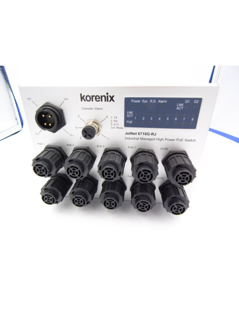 Switch Korenix JetNet 6710G - OPEN BOX